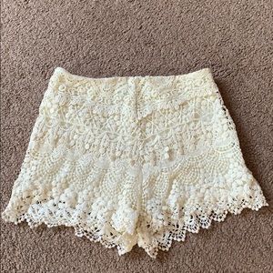 NEW Urban Outfitters Lace Shorts